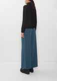 Drape High Neck Wool Sweater