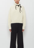 Toggle Detail Turtleneck Sweater