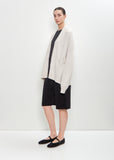 Cashmere Nylon n°24 Tokio Cardigan — Chalk