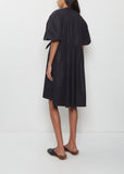 Mini Puff Sleeve Bow Dress