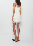Lace Trim Negligee Cami — Cream