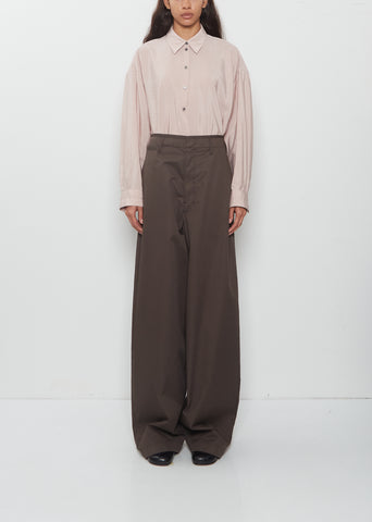 Large Cotton Chino — Ristretto