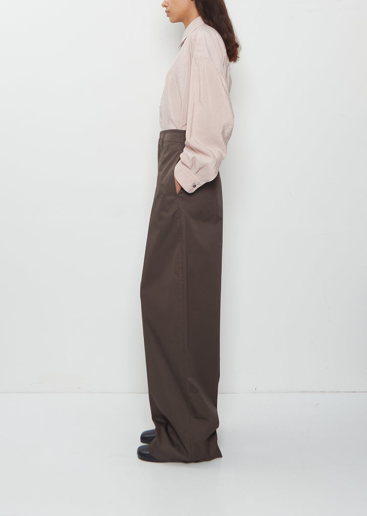 Large Cotton Chino — Ristretto