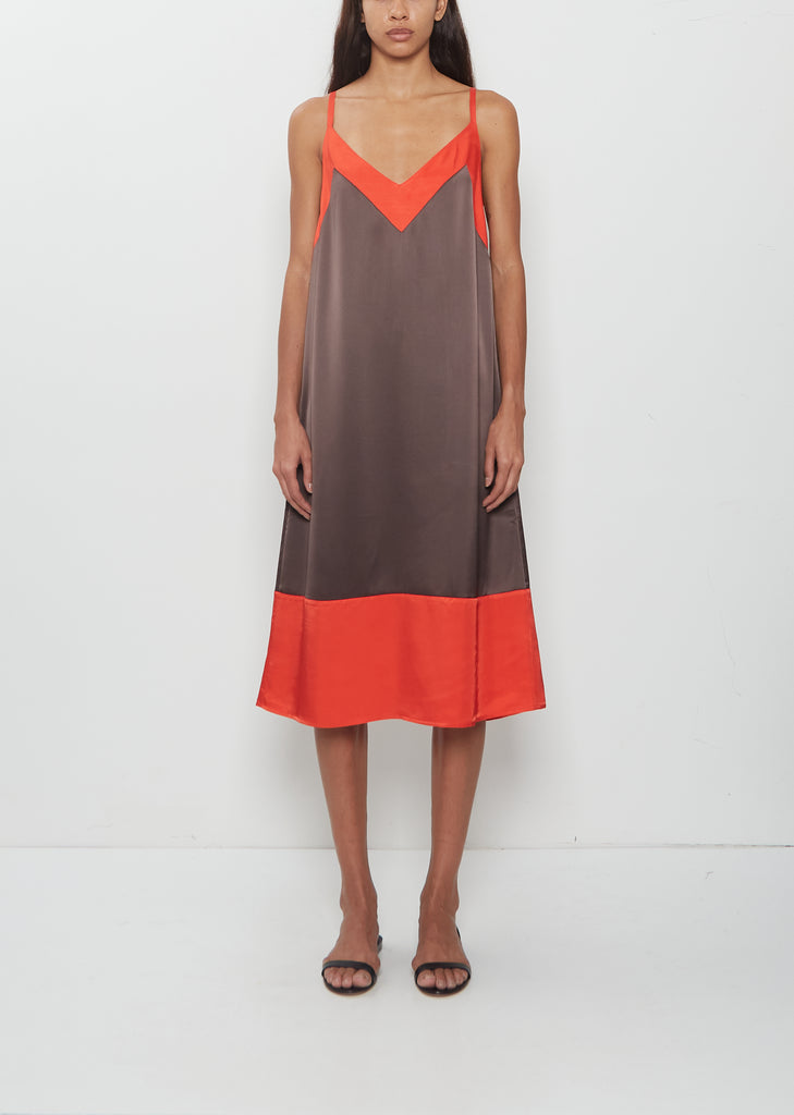 Framed Slip Dress