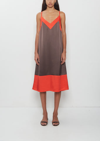 Framed Slip Dress