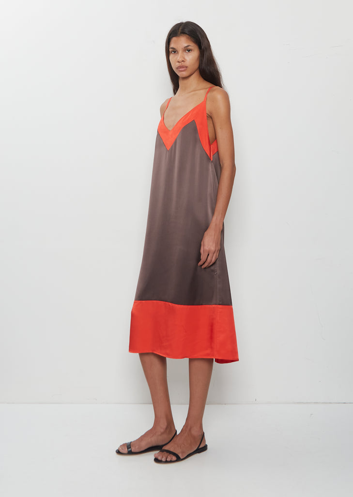 Framed Slip Dress