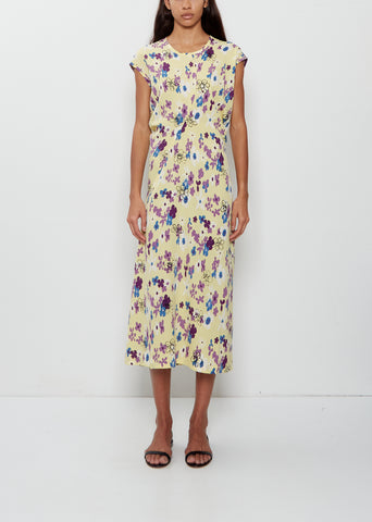 S-Curve Silk Dress