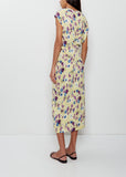 S-Curve Silk Dress