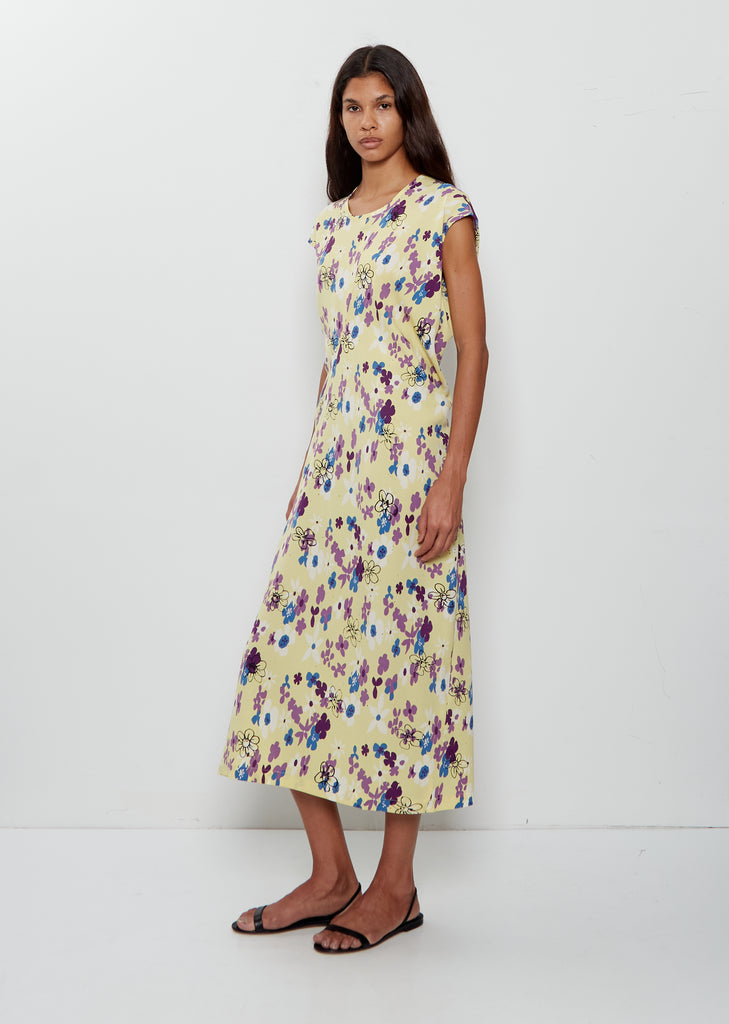 S-Curve Silk Dress