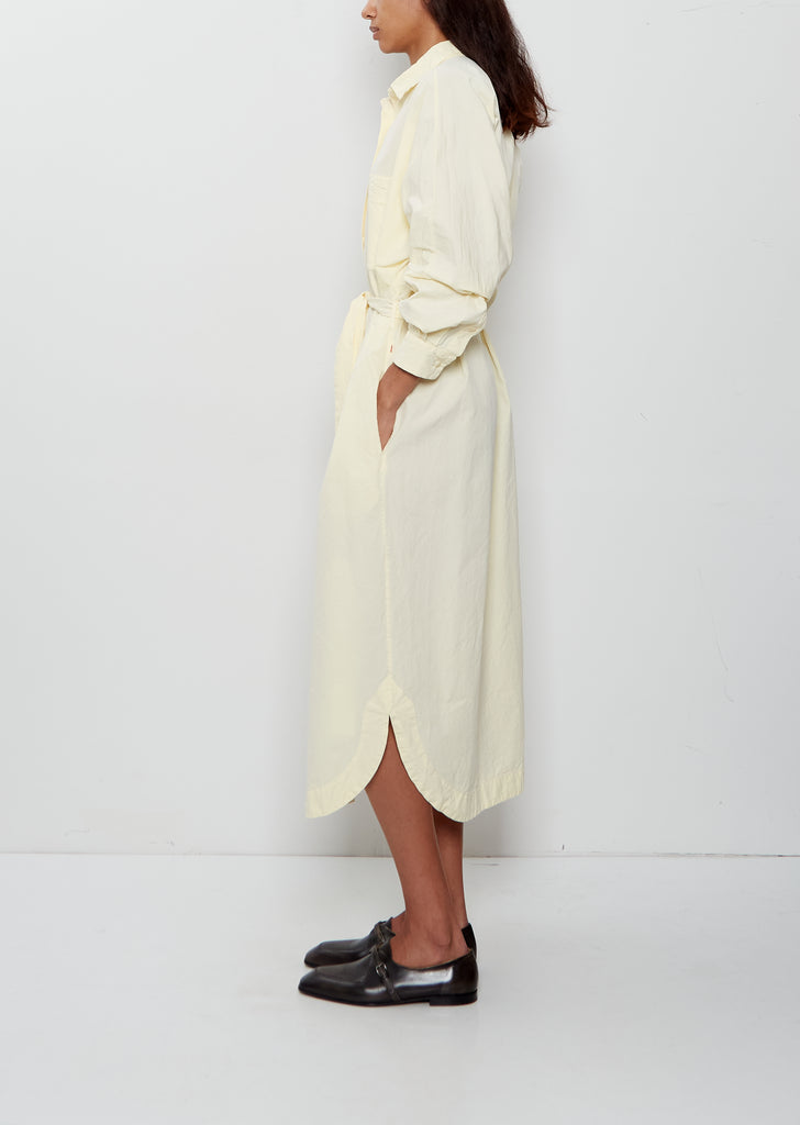Waga Paper Cotton Shirt Dress