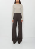 Twisted Seam Wool Pant