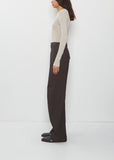 Twisted Seam Wool Pant