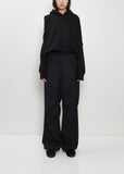 Wool Serge Cargo Pants