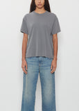 Boy Cotton Tee — Washed Grey