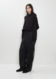 Wool Serge Cargo Pants