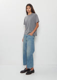 Boy Cotton Tee — Washed Grey
