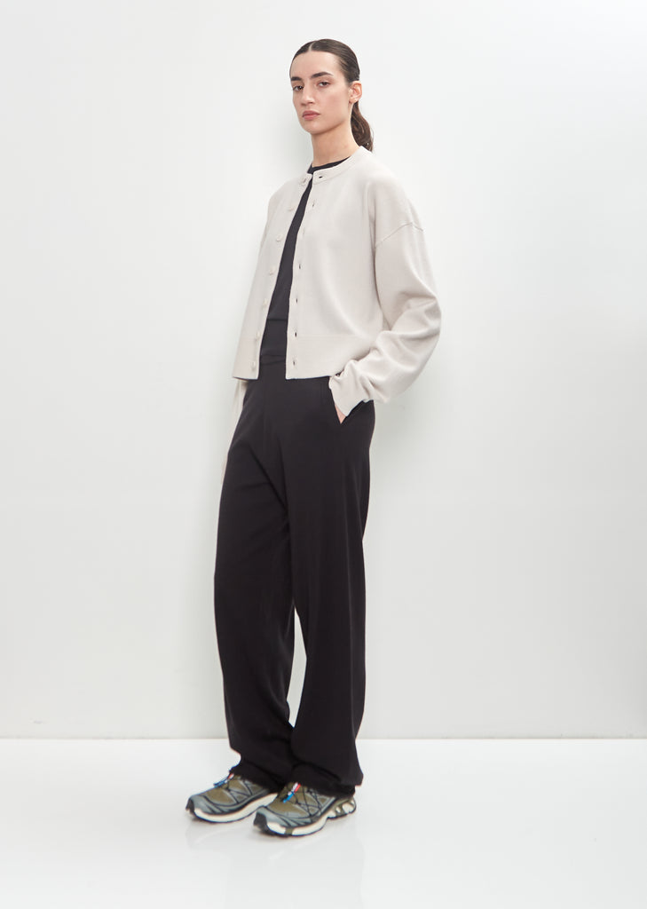 Cashmere Nylon n°170 Chou Cardigan — Chalk