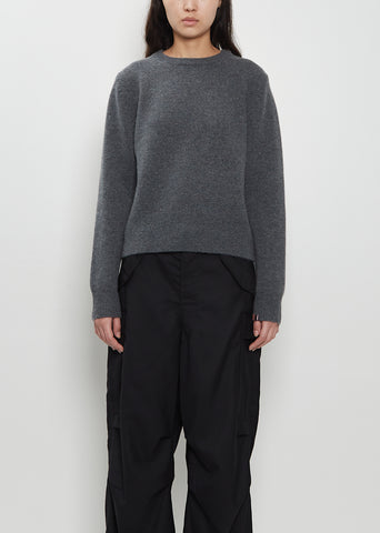 n°430 Jeanne Stretch Cashmere Sweater — Felt