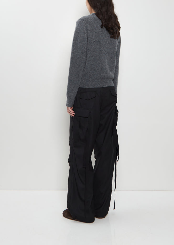 n°430 Jeanne Stretch Cashmere Sweater — Felt