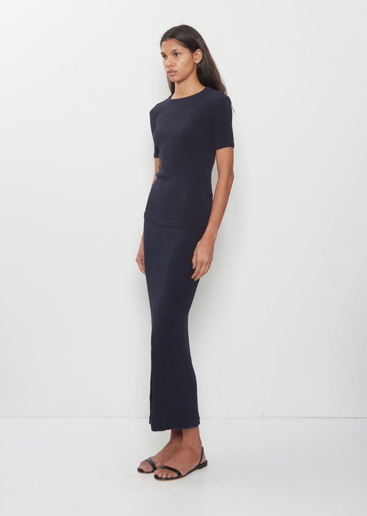 Rill Pleats Top