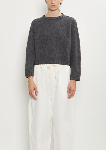 Jardim Hand-Knitted Merino Wool Sweater