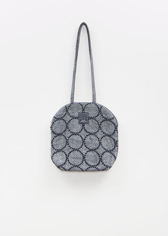 Tambourine Muffin Bag — Blue Gray