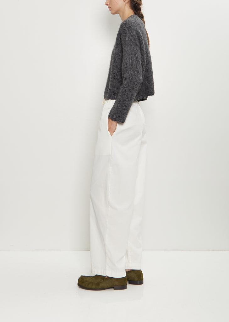 Quatro Wool Pants — Off White