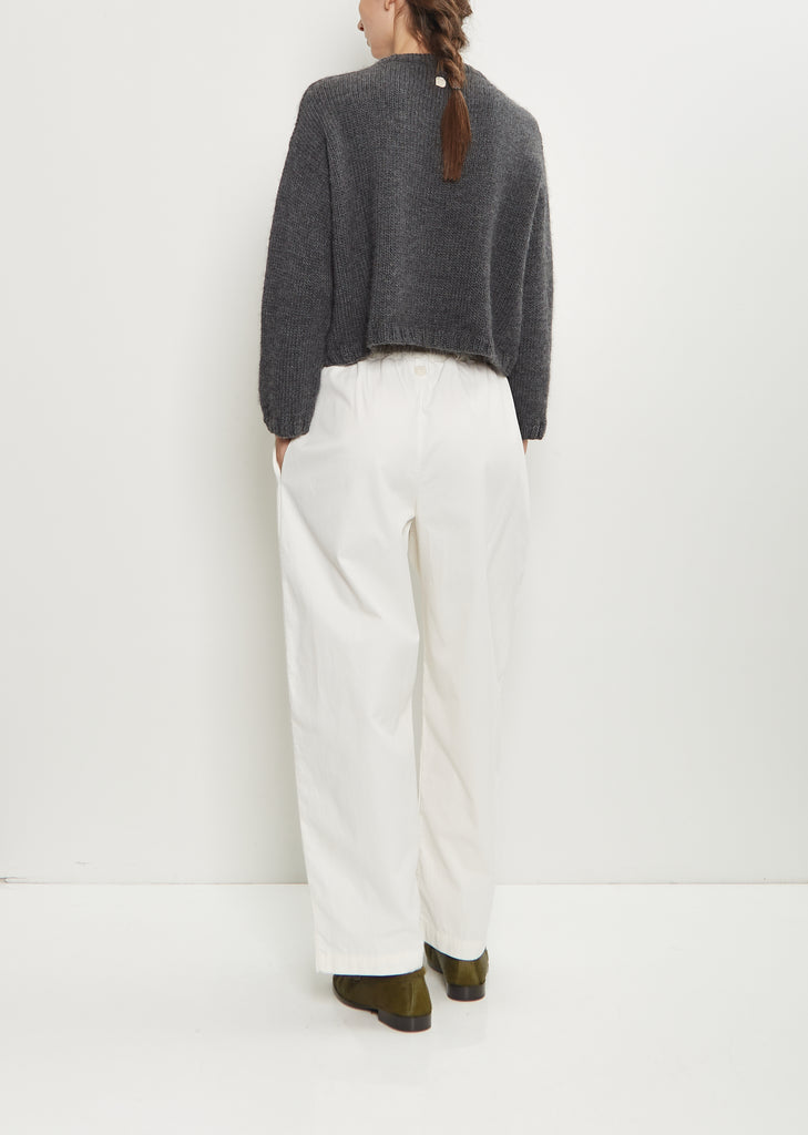 Quatro Wool Pants — Off White