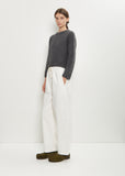 Quatro Wool Pants — Off White