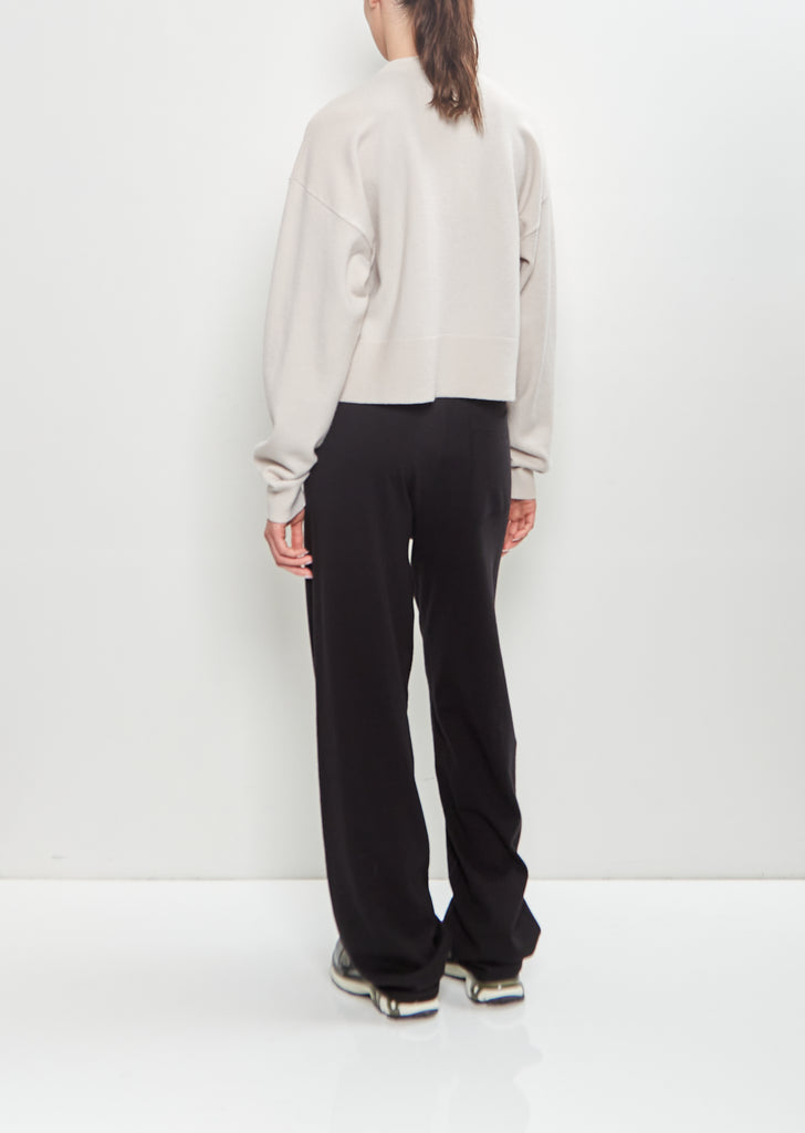 Cashmere Nylon n°170 Chou Cardigan — Chalk