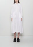 Sally Cotton Dress — Pink Stripe