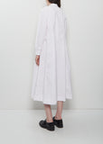 Sally Cotton Dress — Pink Stripe