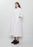 Sally Cotton Dress — Pink Stripe