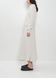 n°430 Jeanne Stretch Cashmere Sweater — Chalk
