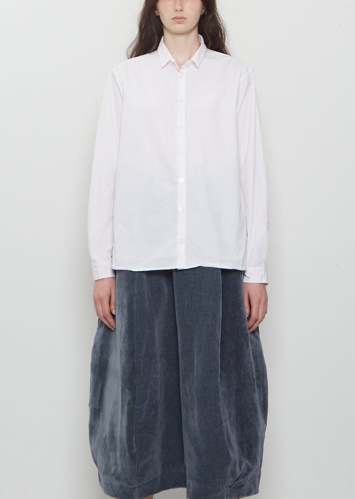 Loose Tyrol Shirt — Pink Stripe