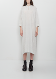 Open Neck Line Dress — Off White