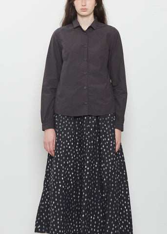 Tyrol Cotton Shirt — Asfalto