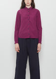 Tyrol Cotton Shirt — Raspberry