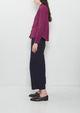 Tyrol Cotton Shirt — Raspberry