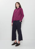 Tyrol Cotton Shirt — Raspberry