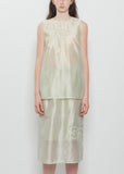 Balba Hybrid Organza Top