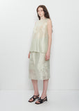Balba Hybrid Organza Top