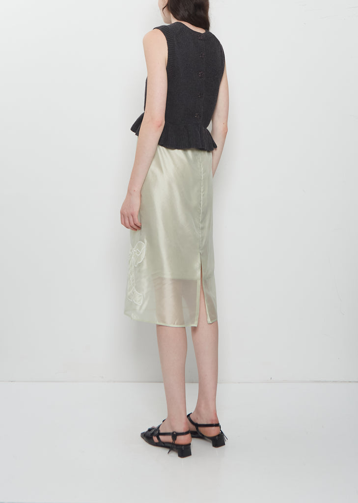 Bria Hybrid Organza Skirt