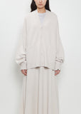 n°24 Tokio Stretch Cashmere Cardigan — Chalk