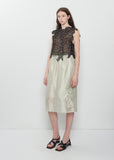 Baya Bow Embroidery Top