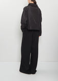 Silk Batwing T-Neck Top