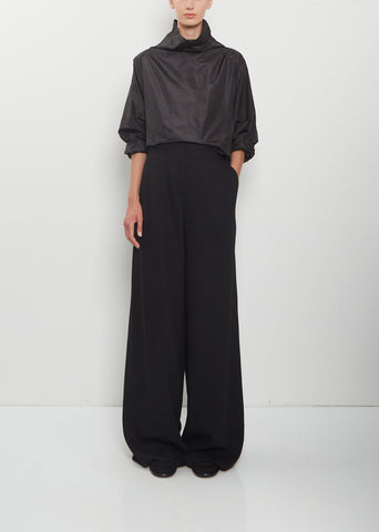 Wool Gauze Full Pants