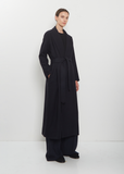 Herringbone Cashmere Long Coat