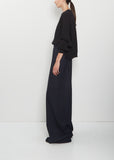 Wool Flannel Pajama Pants — Midnight