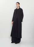 Herringbone Cashmere Long Coat